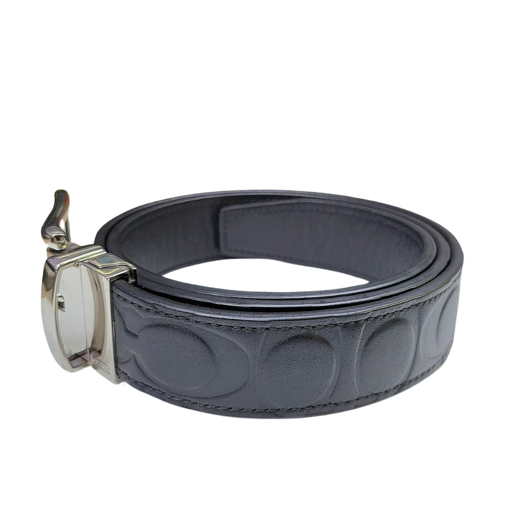 Coach Signature Reversible Leather Belt 100cm