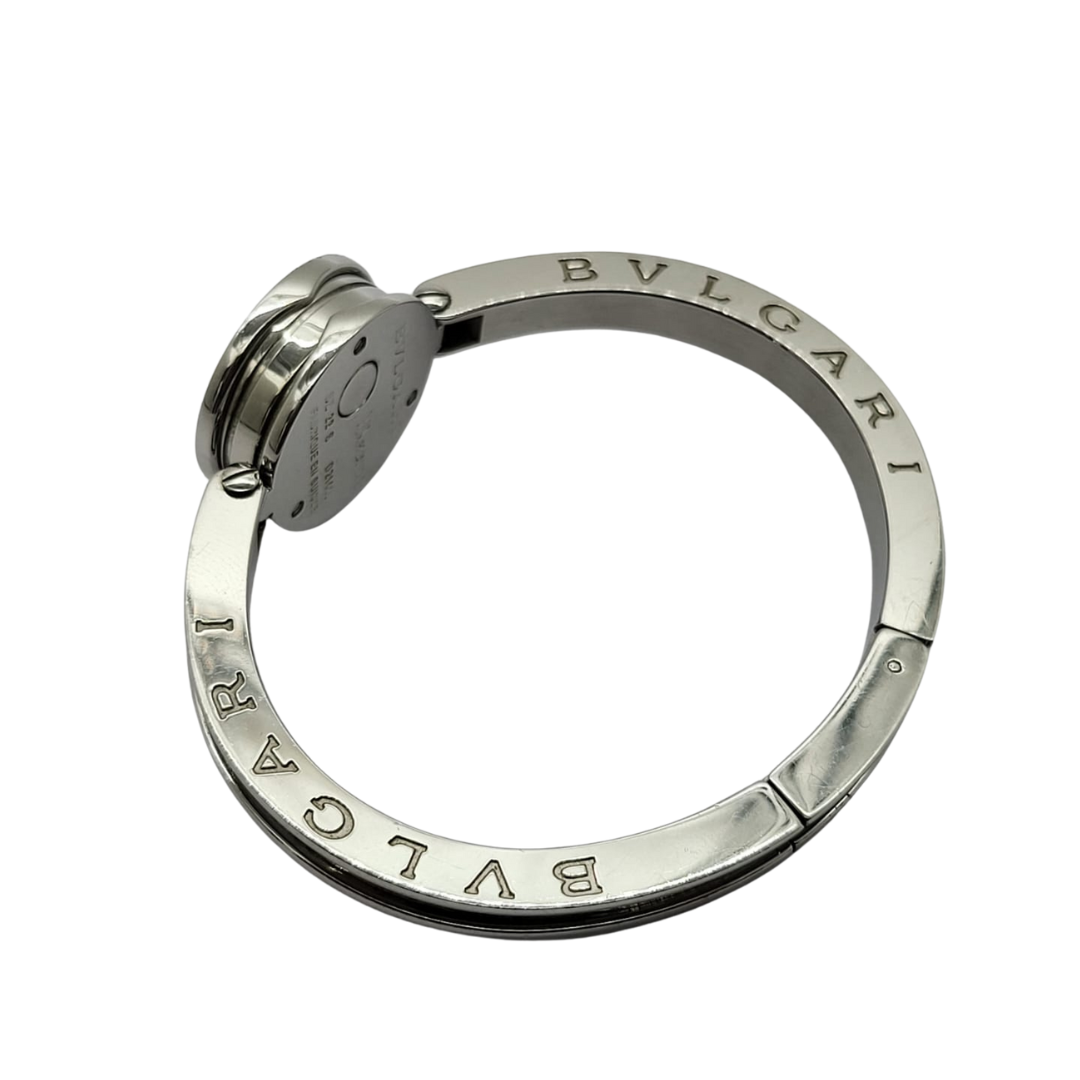 Bvlgari B.Zero1 BZ22S Quartz Steel Bangle Watch 22mm