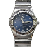 Omega Constellation Mini Diamond Dial Quartz Watch 22mm
