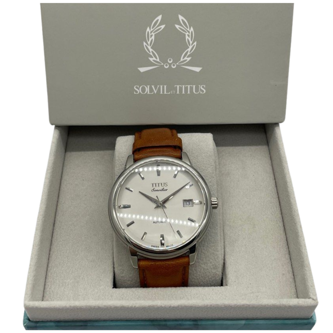 Solvil ET Titus Sonvillier 42mm Automatic Watch W06-02939-005