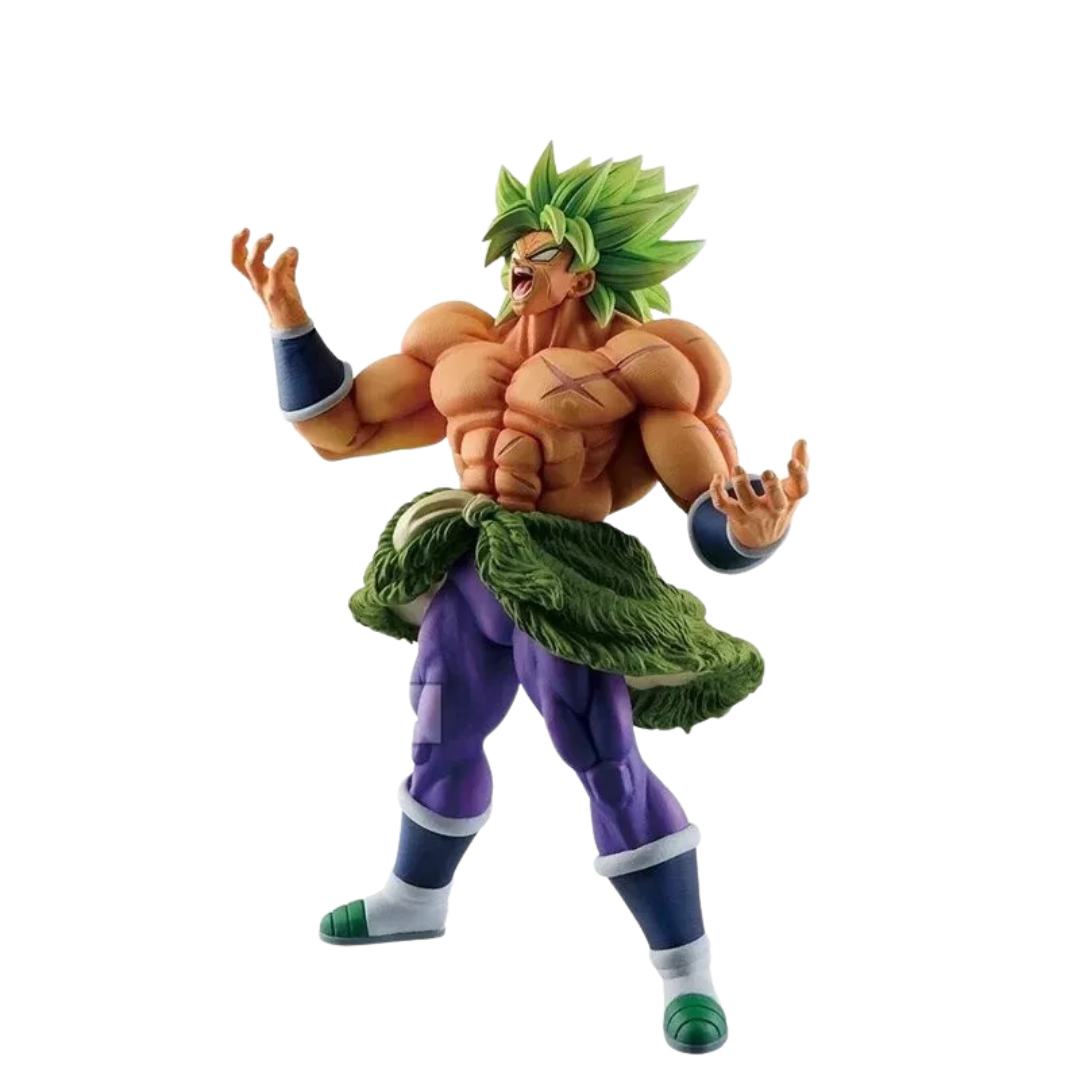BANPRESTO Dragon Ball Z Broly 19cm Super Saiyan Figure BWFC World Ichibansho