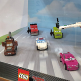 LEGO  8638 Disney Cars Assembled Bricks W/Display Case