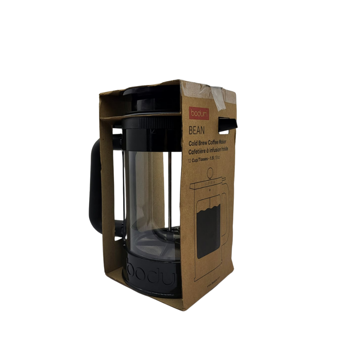 Bodum Bean Cold Brew Coffee Maker, Black, 1.5 Liter