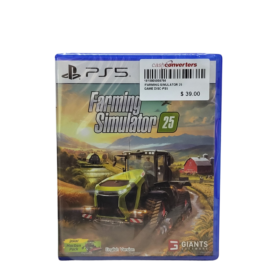Farming Simulator 25 Gaming Disc - PS5