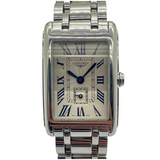 Longines DolceVita 20.8x32mm Quartz Silver Dial Stainless Steel Watch