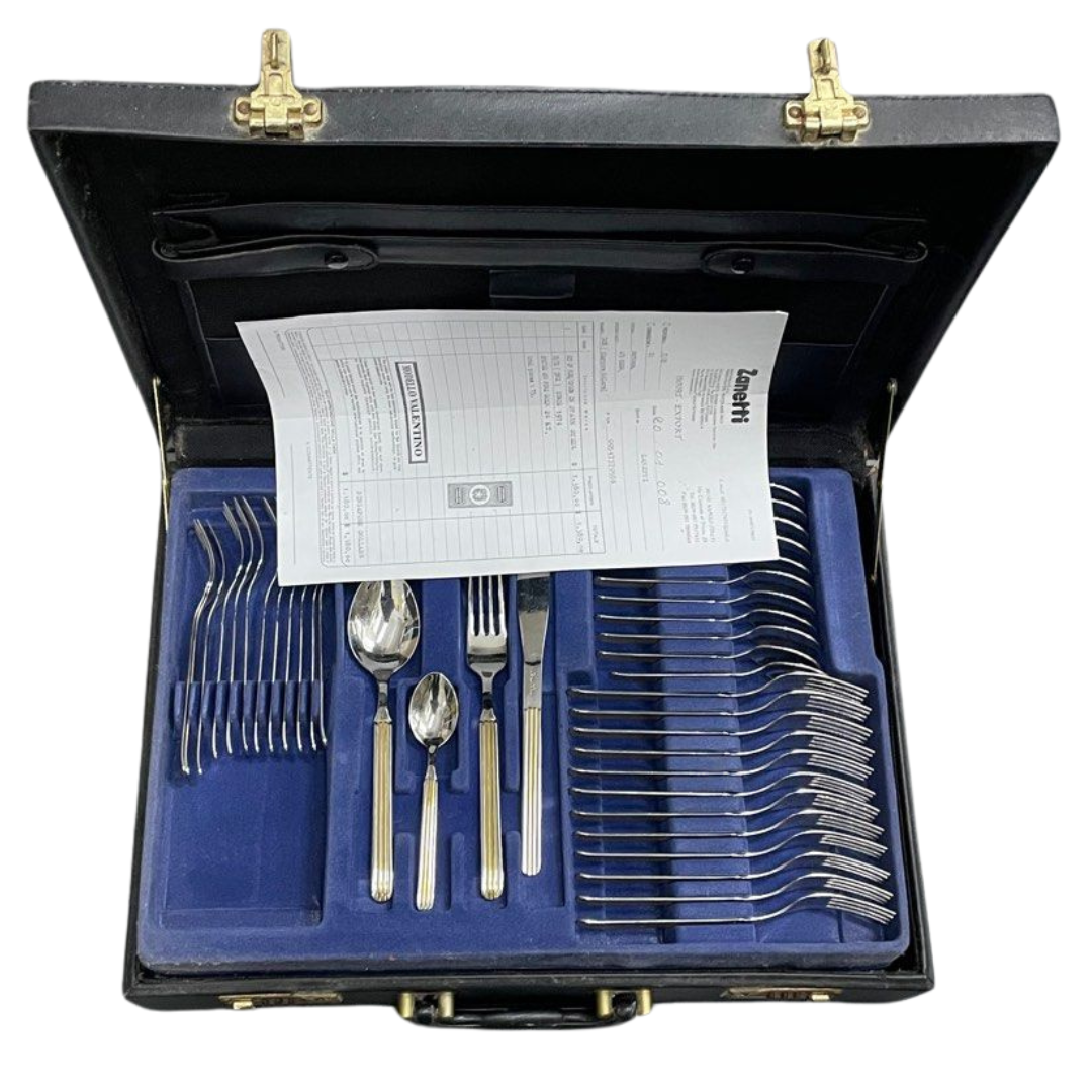 Zanetti 18/10 INOX Cutlery Set 75 pieces "Made in Italy"
