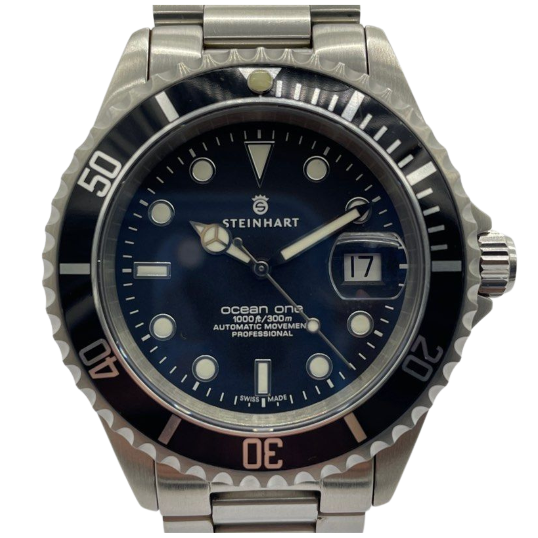 Steinhart Ocean One Black Ceramic Divers 42mm Automatic Watch