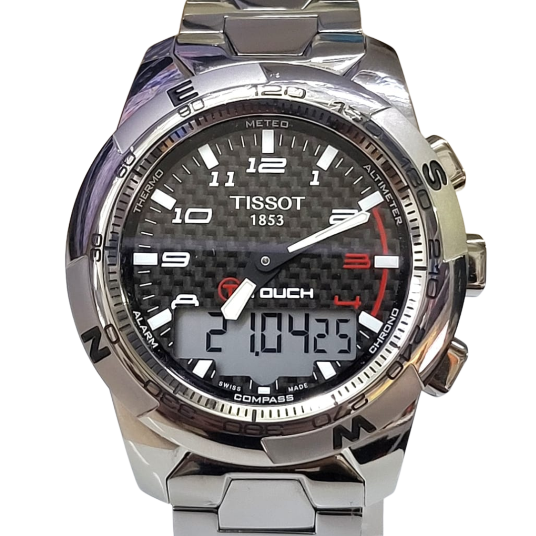 Tissot T047420A T-Touch II Titanium Digital Watch 42.7mm
