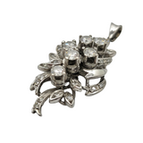 White Gold Natural Diamond Pendant
