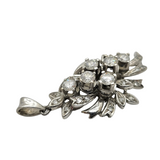 White Gold Natural Diamond Pendant