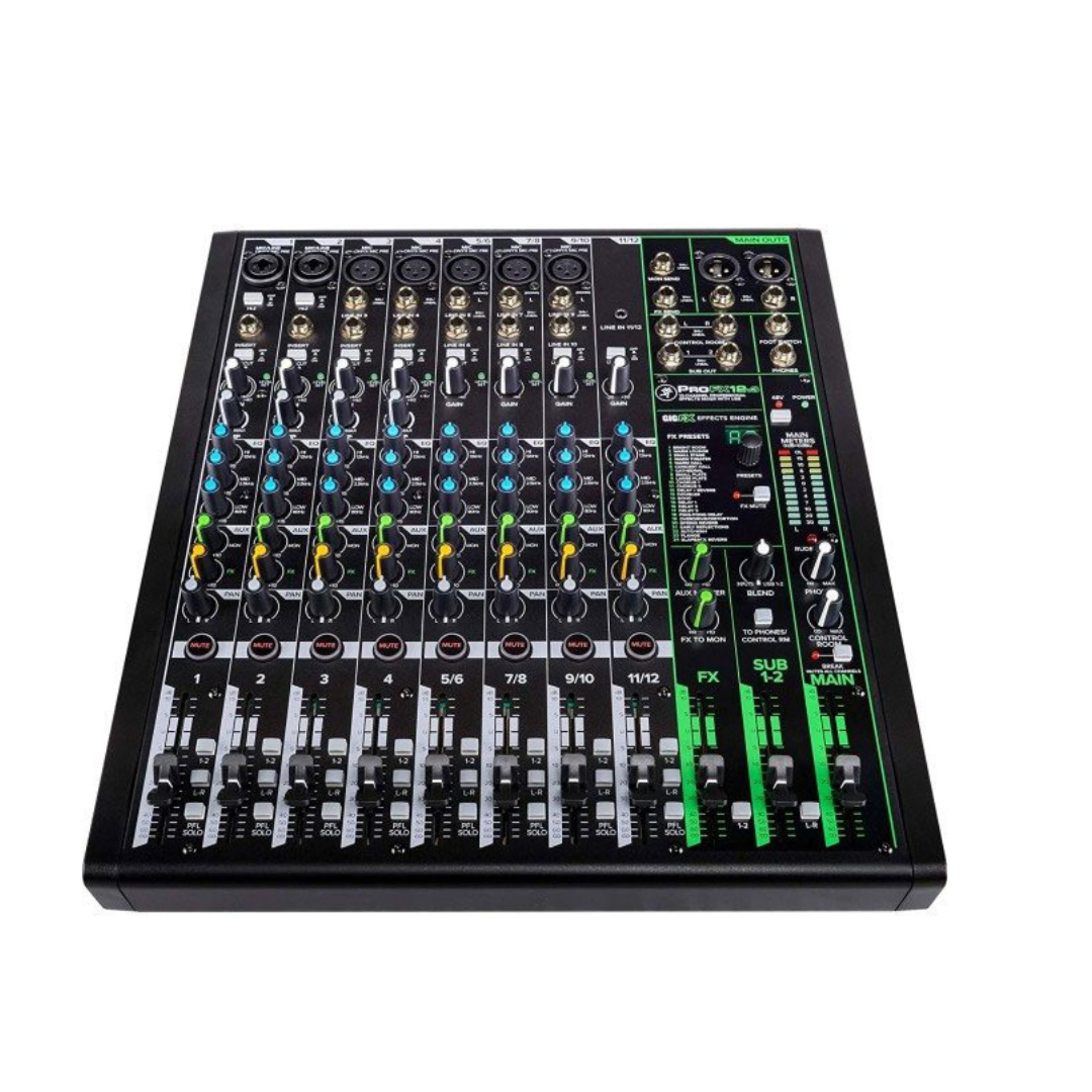 Mackie ProFX12v3 12-Channel Mixer with USB and Effects