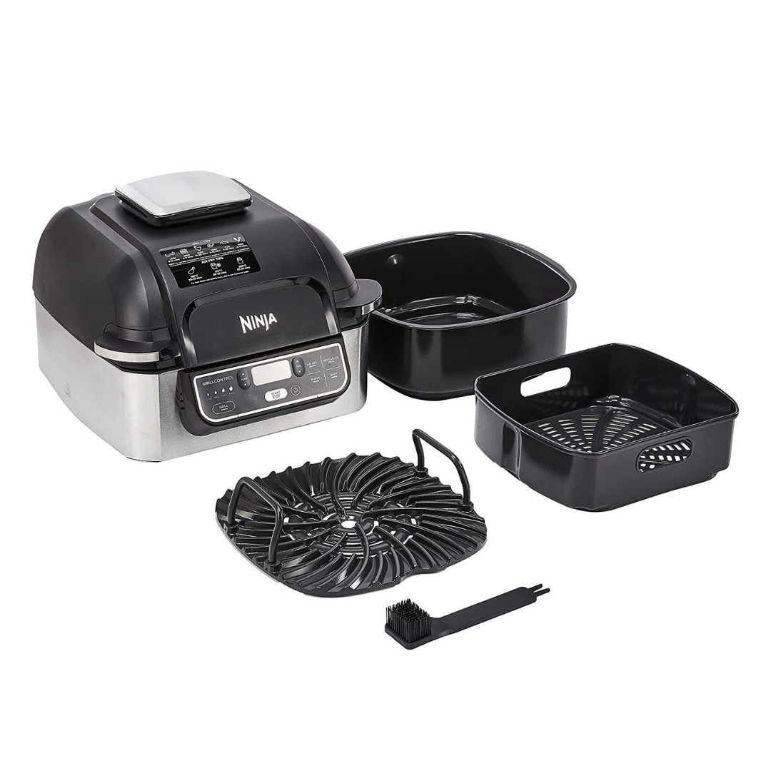 Ninja Foodi Airgrill AG301 5-in-1 Smoke-Free Indoor Electric Grill