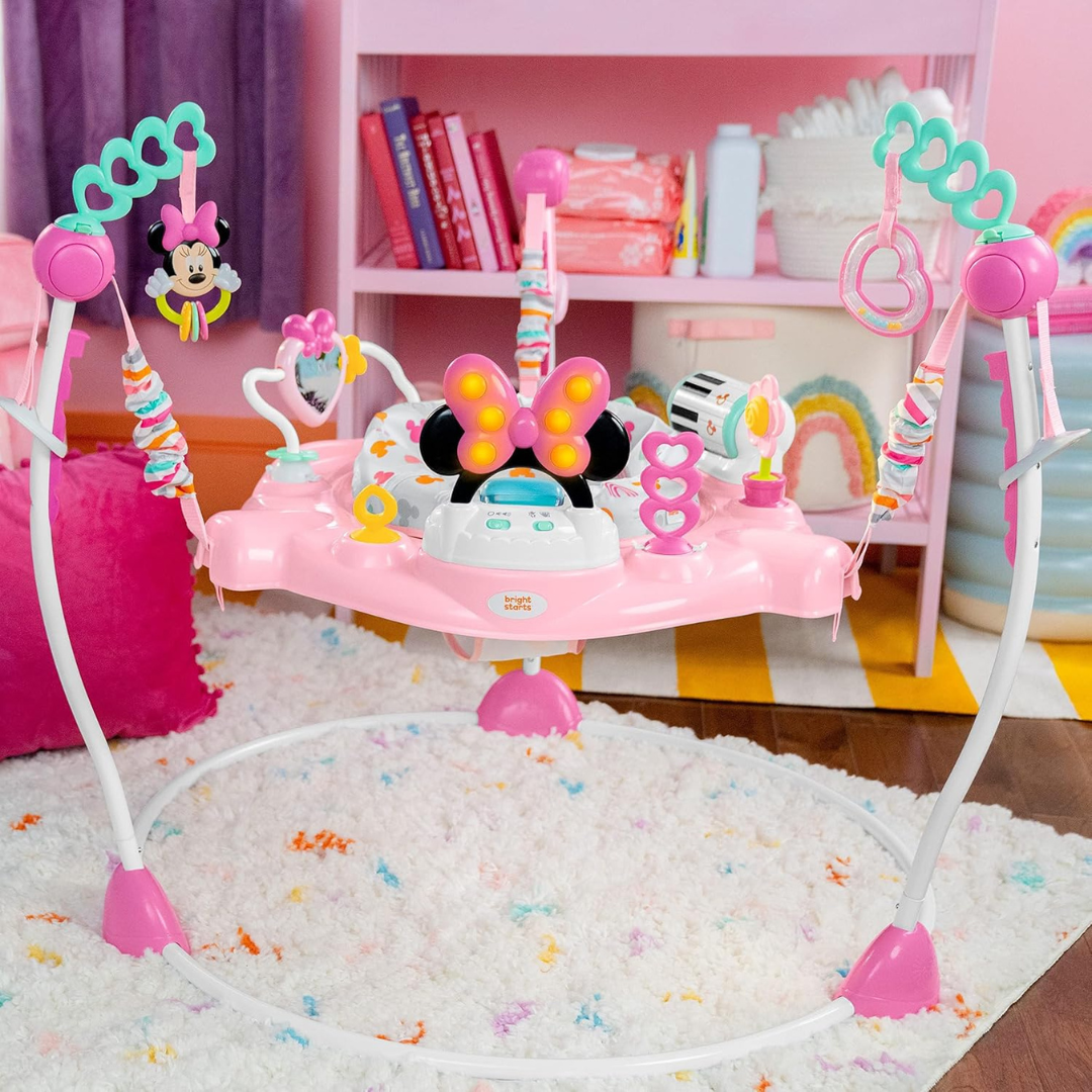 Bright Starts Disney Baby Minnie Mouse Activity Jumper