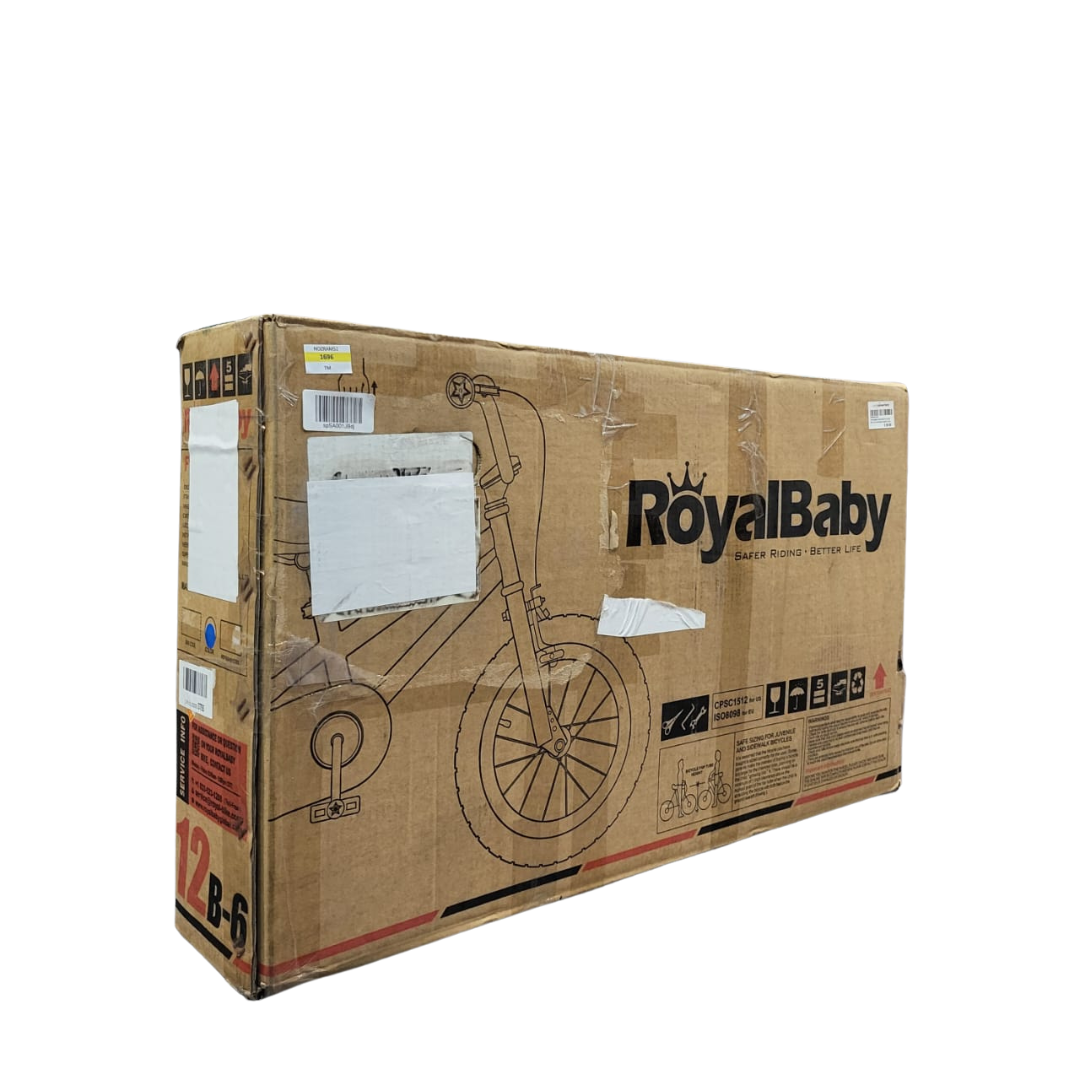Royalbaby Freestyle Kids Bike 12 Inch Sport Bicycle W/Training Wheels