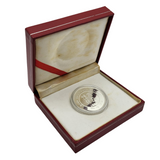 1988 - 1998 China Bank Of Communication 1/2 Oz .999 Ag Silver Coin