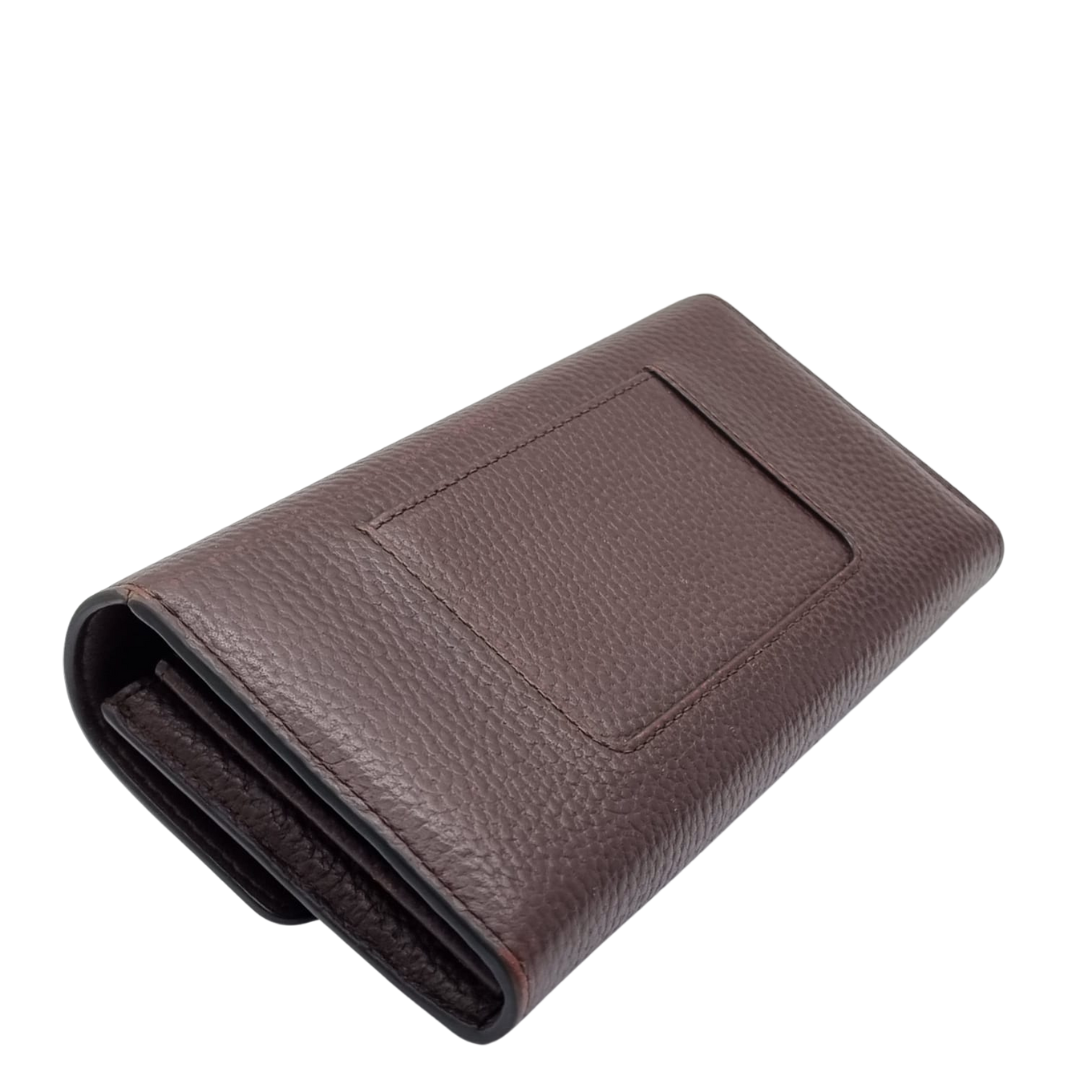 Mulberry  Classic Grain Darley Wallet Oxblood
