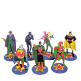 DC Comics 1999 Justice Society of America PVC Set