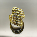 18K Yellow Gold Diamond Ring