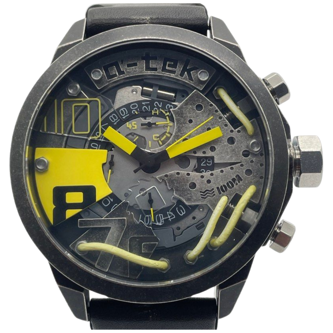 Quartz chronograph watch hotsell