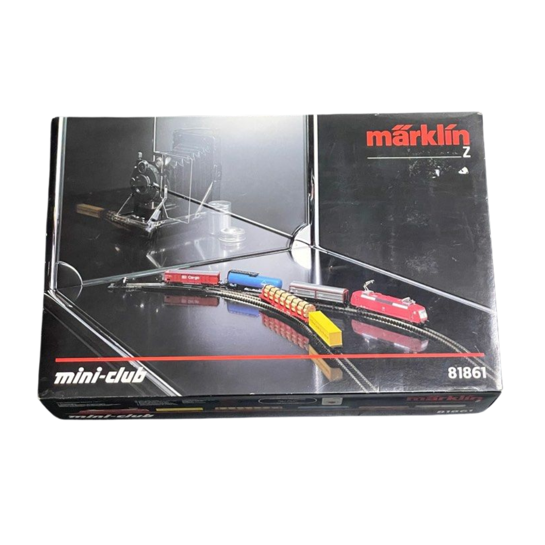 Marklin Mini Club 81861 Electric Locomotive & 5 Freight Cars