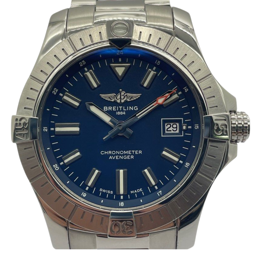 Breitling Avenger A17318 43mm Automatic Blue Dial Watch