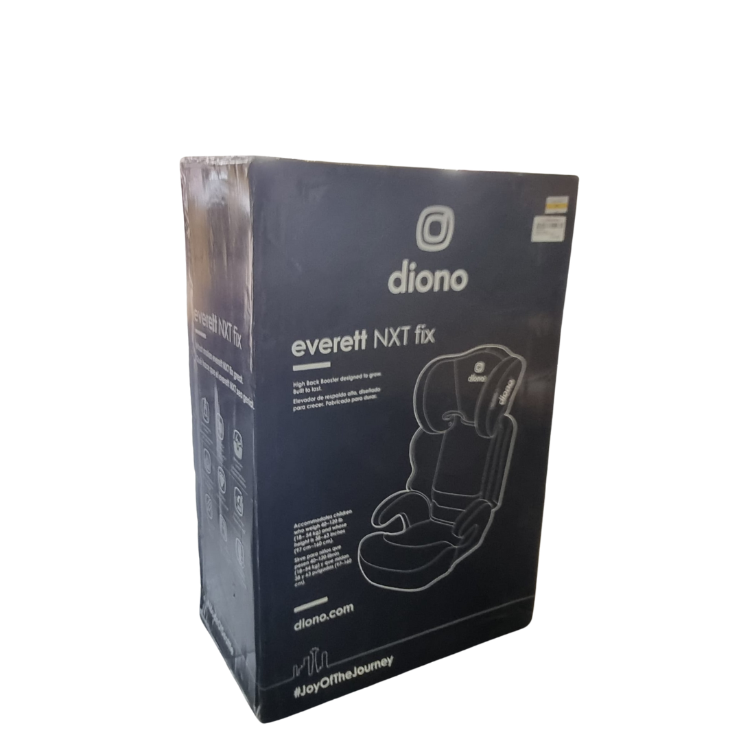 Diono Everett NXT High Back Booster Car Seat with Rigid Latch, Lightweight Slim Fit Design