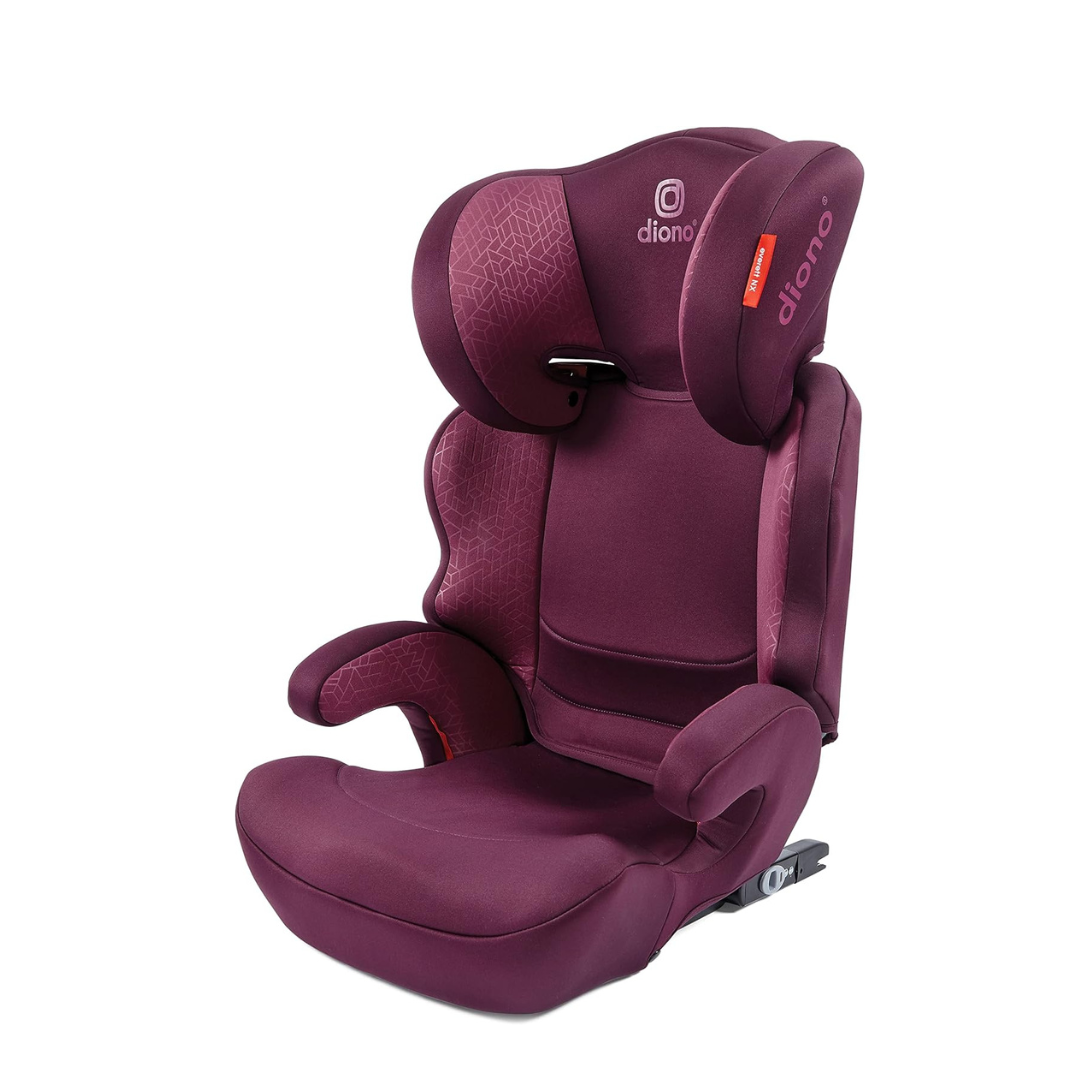 Diono Everett NXT High Back Booster Car Seat with Rigid Latch, Lightweight Slim Fit Design