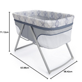 Ingenuity BS11659 Ingenuity Foldaway Rocking Bassinet Fletcher