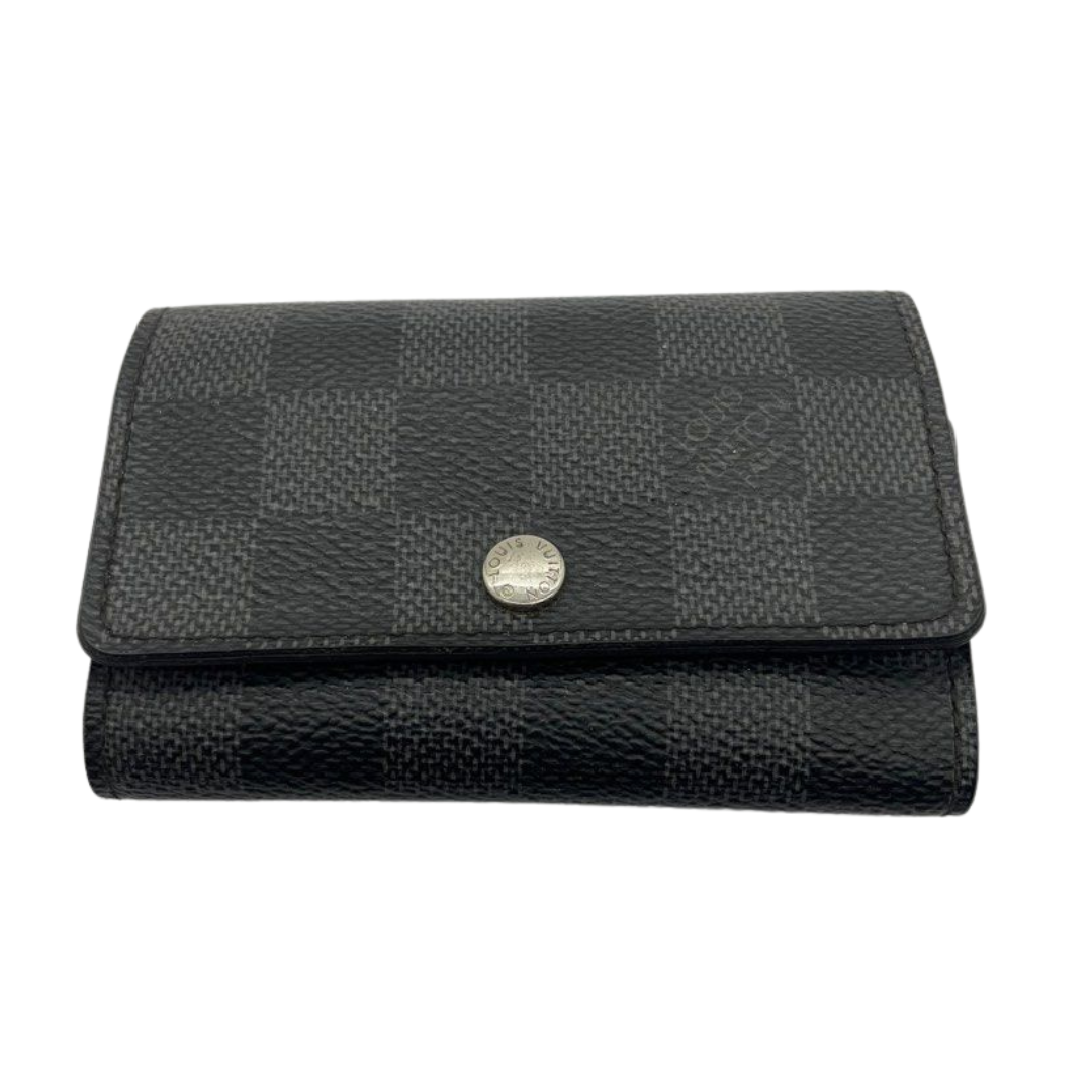 Louis Vuitton N62662 Damier Graphite 6 Key Holder