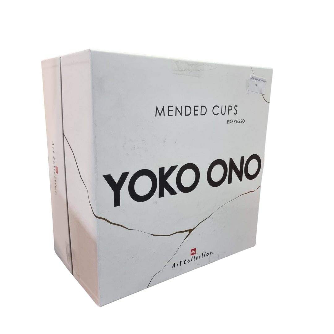 ILLY Yoko Ono MENDED CUPS Set Of 7 Espresso Cups