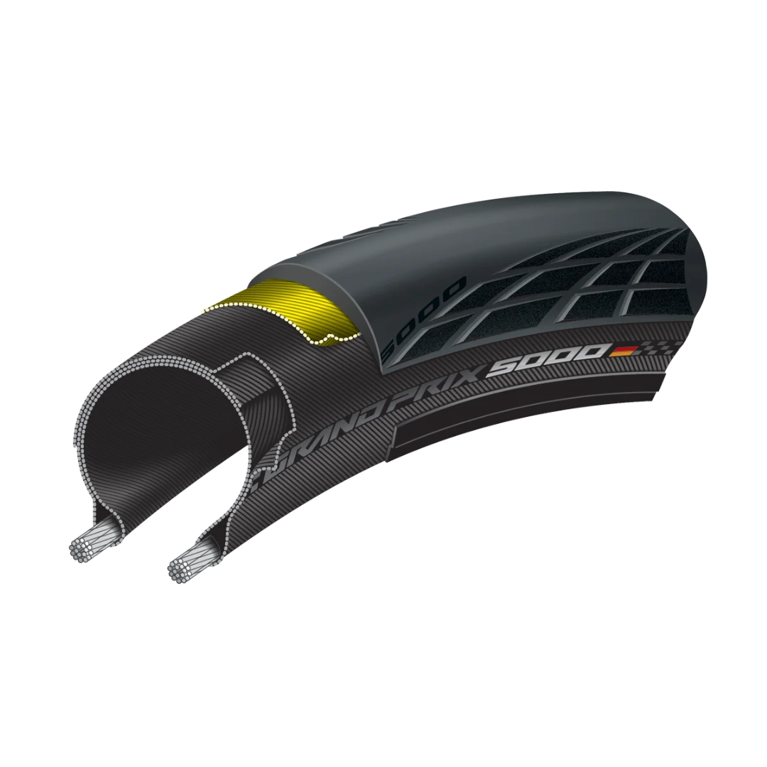 CONTINENTAL Tire Grand Prix 5000 | 700c Black 700 x 25