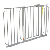 Regalo Platinum Easy Step Extra Wide Metal Walk-Through Gate L29 - 49 x H30 in