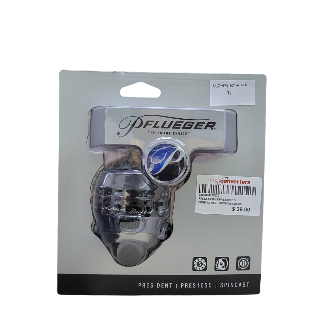 Pflueger PRES10SCB Spincast Fishing Reel