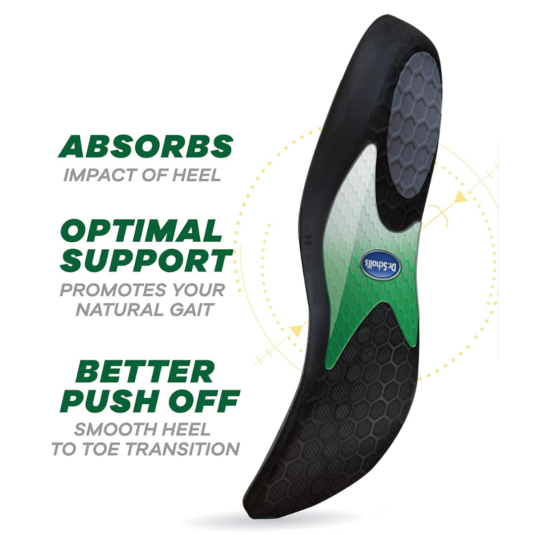 Dr. Scholl’s Performance Sized to Fit Running Insoles Men 8.5 - 9, Women 9.5 - 10