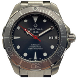 Certina DS Action Fiver Titanium Powermatic 80 43mm Automatic Grey Dial Watch