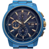 Aries Gold Inspire Contender 42.5mm Chronograph Quartz Blue Dial Watch