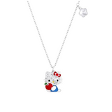 Swarovski Hello Kitty Red Apple Pendant With Chain