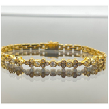 18K Yellow Gold Diamond Bracelet