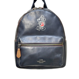 COACH x Disney Collaboration F59837 Mini Charlie Backpack Leather