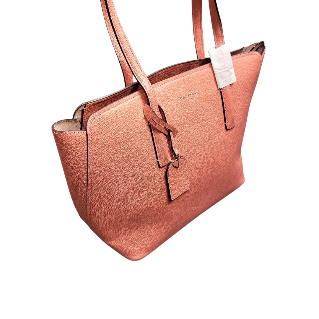 Kate Spade Leather Shoulder Bag Orange Peach W40cm x H26.5cm x 14cm Secondary image