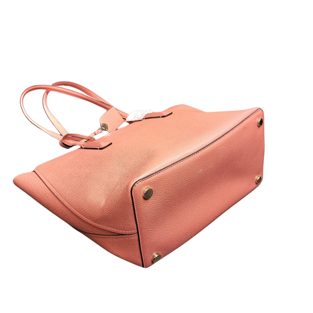Kate Spade Leather Shoulder Bag Orange Peach W40cm x H26.5cm x 14cm