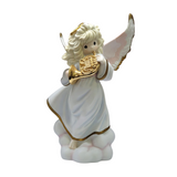 Precious Moments Figurine Set #112967 #112969 #975893 Hope Is A Gentle Melody