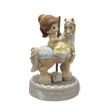 Precious Moments X Disney #121038 Love Makes The World Goes Round