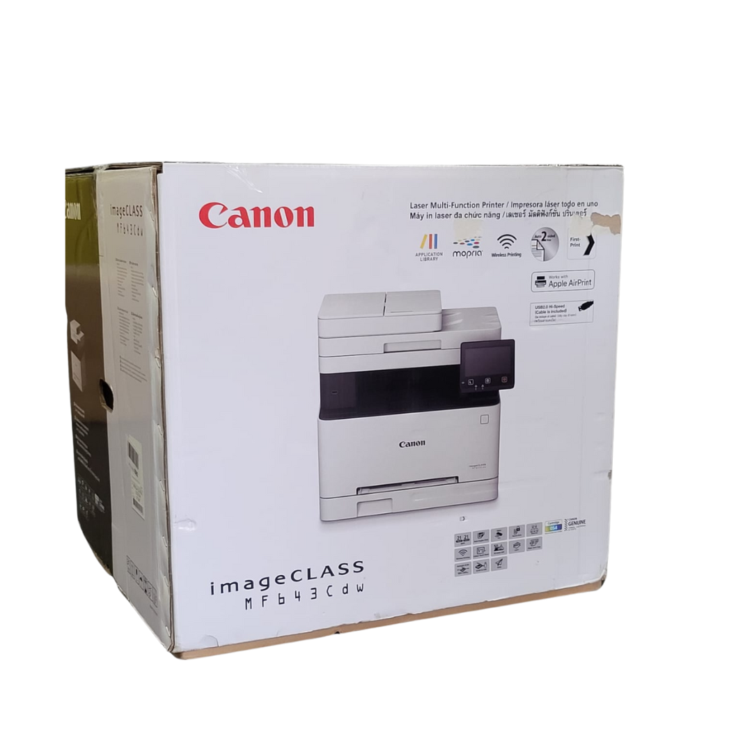 Canon imageCLASS MF643Cdw A4 Duplex All-in-One Laser Color Printer