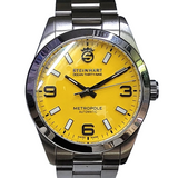 Steinhart Ocean 39 Metropole Yellow Automatic Watch 39mm