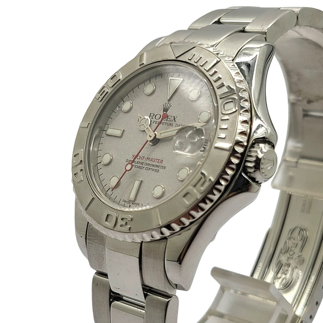 Rolex Yacht-Master 168622 Automatic Watch With Cert 35mm