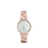 Kate Spade Women's KSW-1513 Metro Pink Leather Watch 34mm