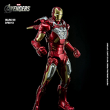 King Arts 1/9 DFS013 Alloy Movable Iron Man Mark 7 Alloy Action Figure