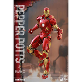 Hot Toys MMS311 Marvel Iron Man 3 Mark IX MK9 & Pepper Potts Figure 1/6 VIP
