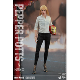 Hot Toys MMS311 Marvel Iron Man 3 Mark IX MK9 & Pepper Potts Figure 1/6 VIP